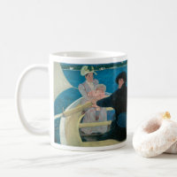 Boating Party by Mary Cassatt, Vintage Fine Art