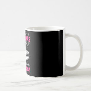 Boating Party Funny Grandmas Relax On A Pontoon Bo Coffee Mug