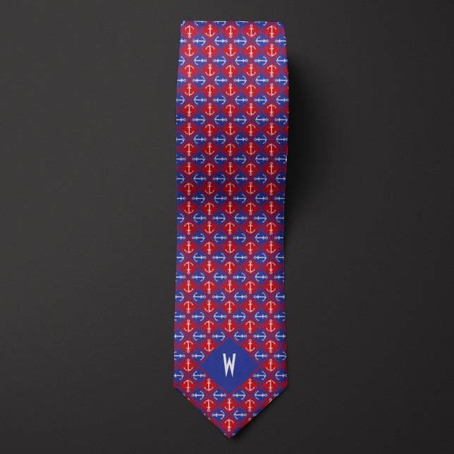 Boating Sailing Nautical Anchor Tie (Creator Uploaded)