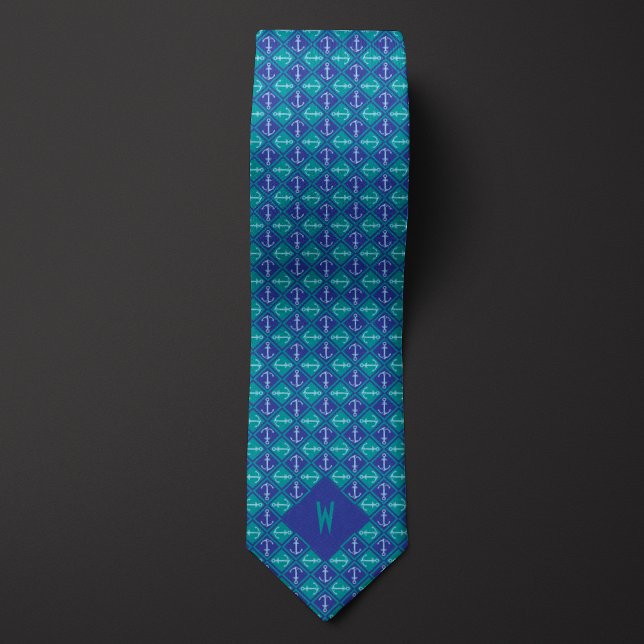 Boating Sailing Nautical Anchor Tie (Creator Uploaded)