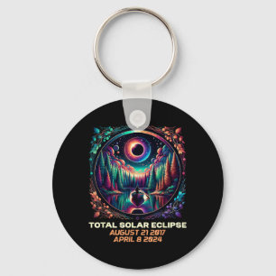 Boating Total Solar Eclipse Twice In A Lifetime 1 Key Ring