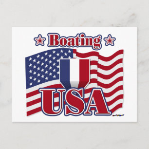 Boating USA Postcard
