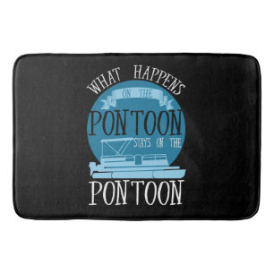 BOATING - What Happens On The Pontoon Bath Mat