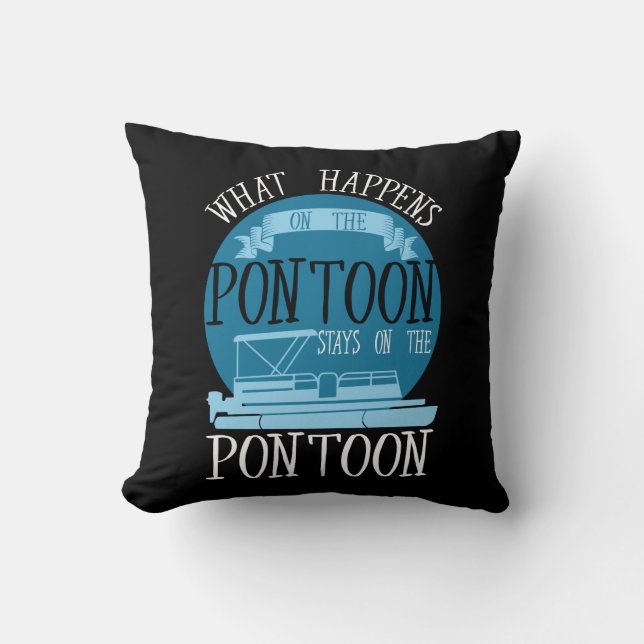BOATING - What Happens On The Pontoon Cushion (Front)