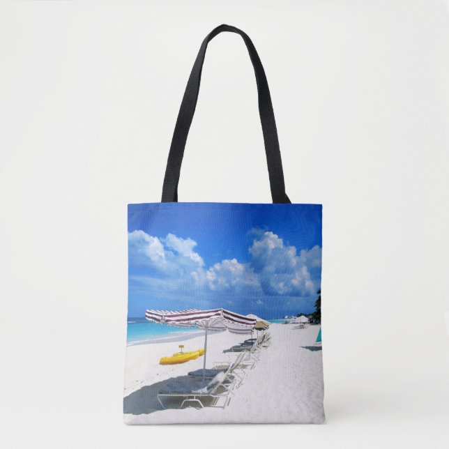 Boats And Beach Chairs Tote Bag (Front)