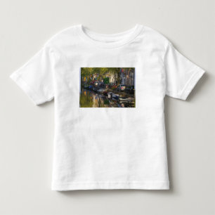 Boats and buildings along the canal belt, toddler T-Shirt