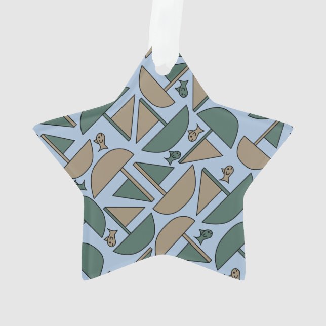 Boats and Fish Ornament (Back)