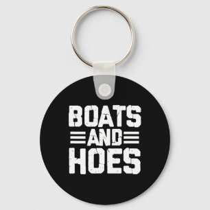 Boats And Hoes Boating Sailing Cruising Boat Capta Key Ring