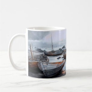 Boats Ashore Coffee Mug