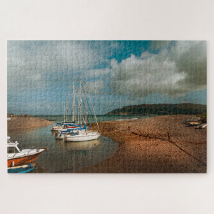 Boats at Porlock Weir Jigsaw Puzzle