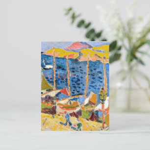 Boats at the Port of Collioure Andre Derain Postcard