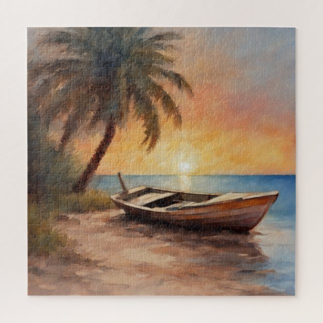 Boats & Beaches - 1 Jigsaw Puzzle (Vertical)
