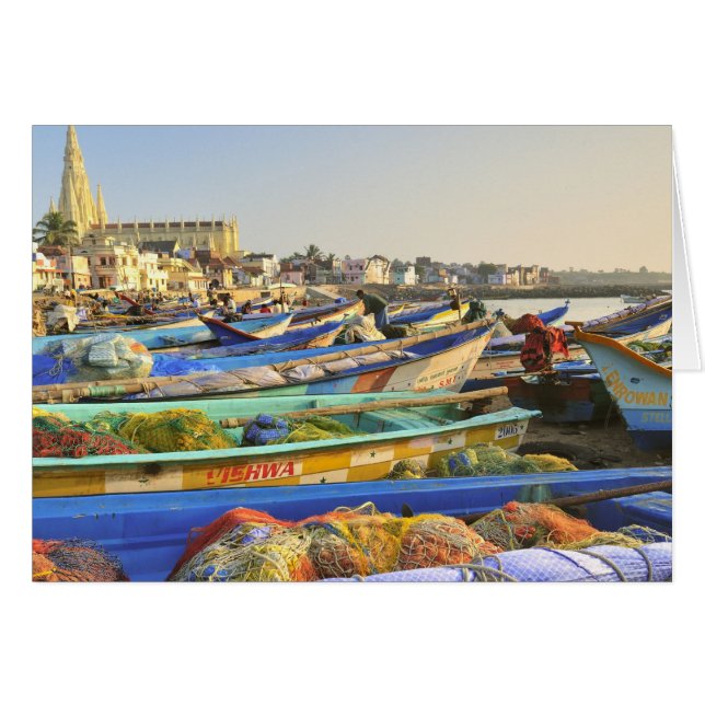 Boats being readied for fishing, The Church of (Front Horizontal)