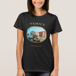 Boats From Venice, Italy T-Shirt