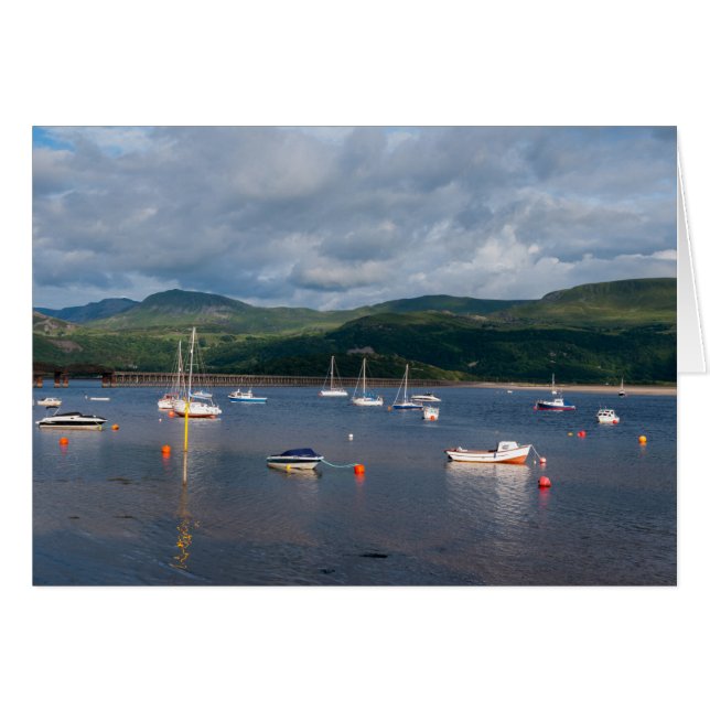 Boats in Barmouth Harbour (Front Horizontal)