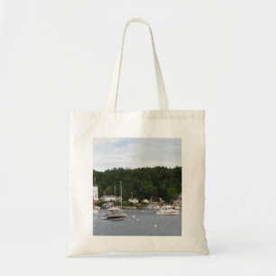 Boats in Boothbay Harbour Budget Tote