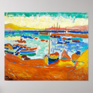 Boats in Collioure Andre Derain Poster