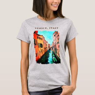 Boats in Venice, Italy T-Shirt