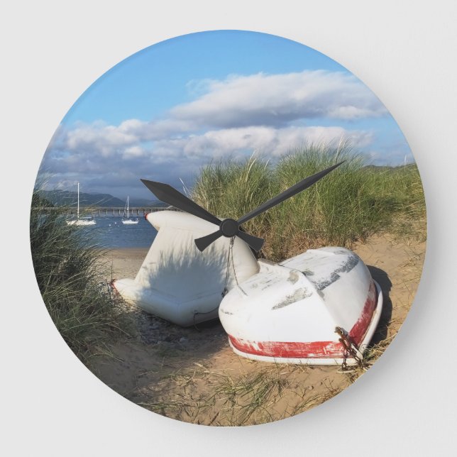 BOATS LARGE CLOCK (Front)