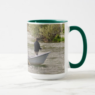 Boats No 9, Wraparound Fishing Mug # 15 Montana