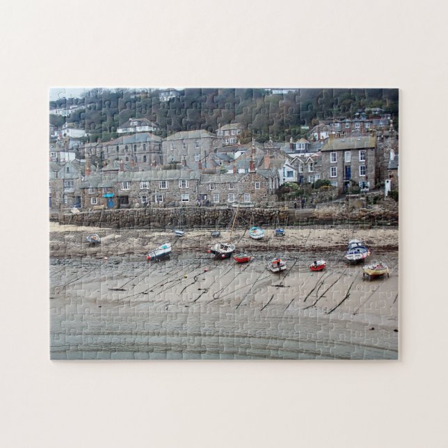 Boats on the Beach Jigsaw Puzzle (Horizontal)