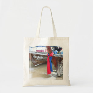 Boats On The Beach Phi Phi Islands, Thailand Tote Bag
