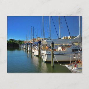 Boats Postcard