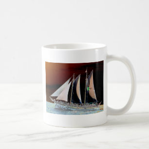 Boats under Sail Coffee Mug