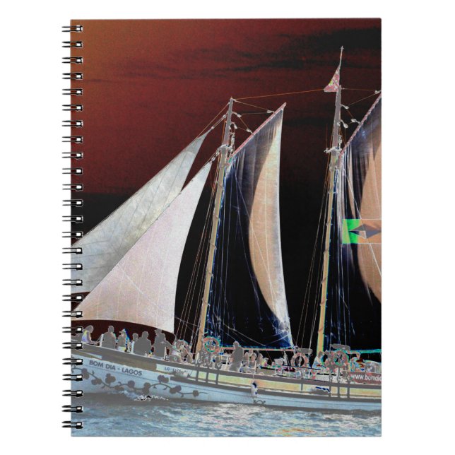 Boats under Sail Notebook (Front)