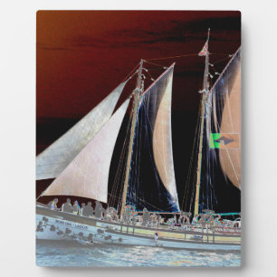 Boats under Sail Plaque