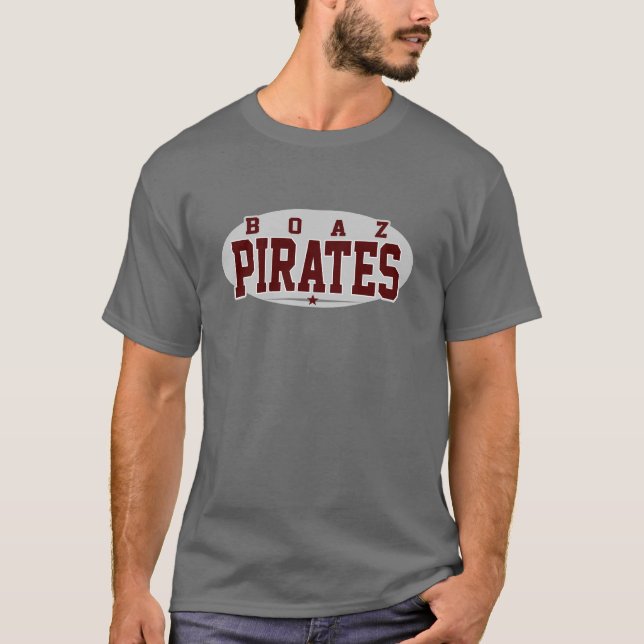 Boaz High School; Pirates T-Shirt (Front)