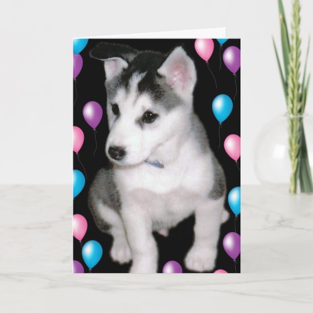 Bob and Balloons Card (Front)