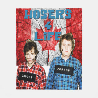 Bob and Doug McKenzie - Hosers 4 Life Fleece Blanket
