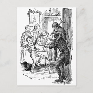 Bob and Tiny Tim Postcard