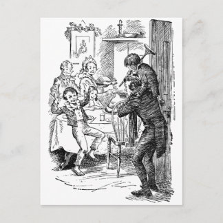 Bob and Tiny Tim Postcard