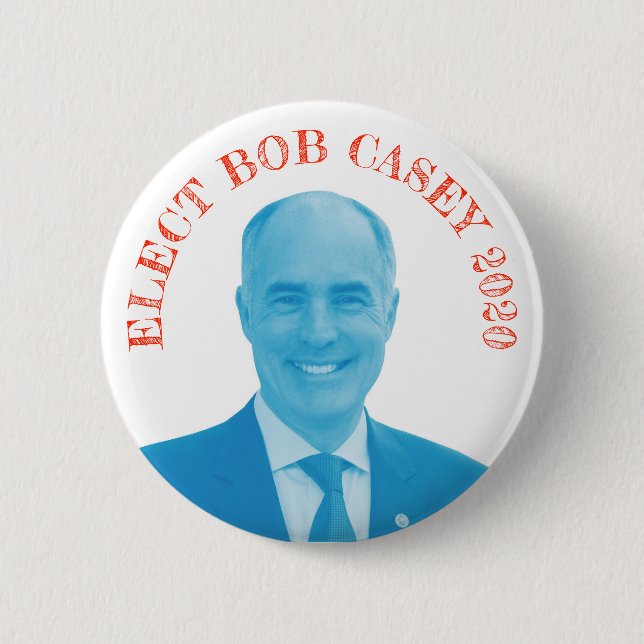 Bob Casey for President 6 Cm Round Badge (Front)