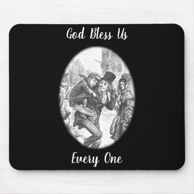 Bob Cratchit Tiny Tim A Christmas Carol  Mouse Pad (Front)