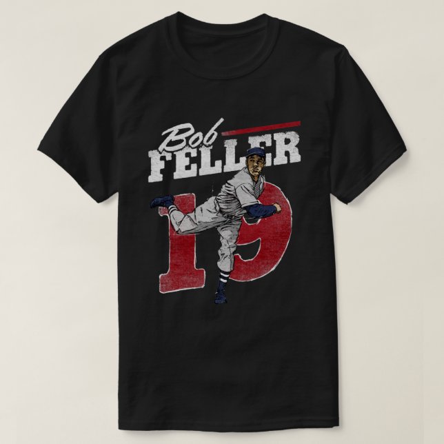 Bob Feller Retro T-Shirt (Design Front)