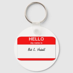 Bob L. Hedahl (bobble-head doll) Key Ring