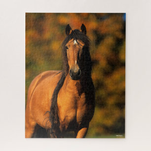 Bob Langrish Chocktaw Pony Standing Headshot Jigsaw Puzzle