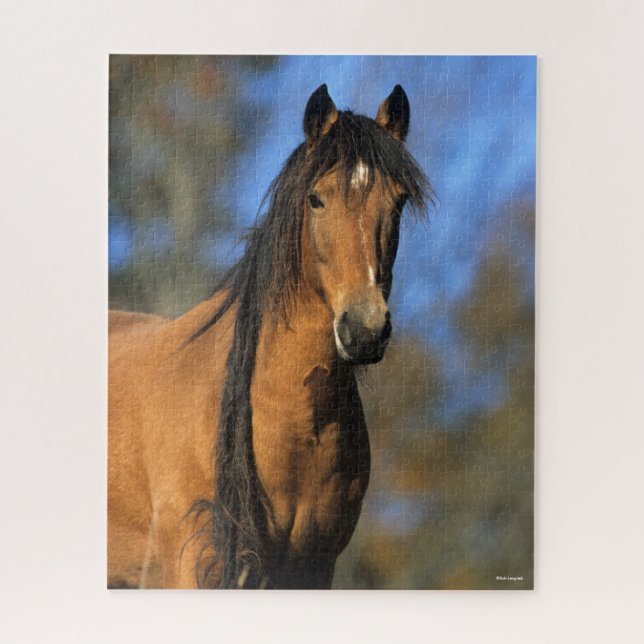 Bob Langrish | Choctaw Pony Headshot Jigsaw Puzzle (Vertical)