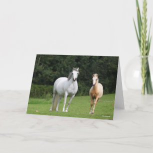 Bob Langrish   Welsh Pony Mare and Foal Card