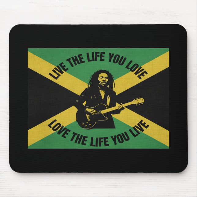 Bob Marley Mouse Pad (Front)