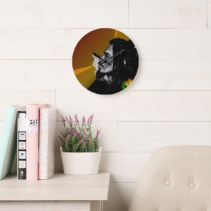 Bob Marley Wall Clock