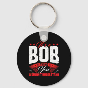 Bob Name Personalised Birthday Fun Christmas Key Ring
