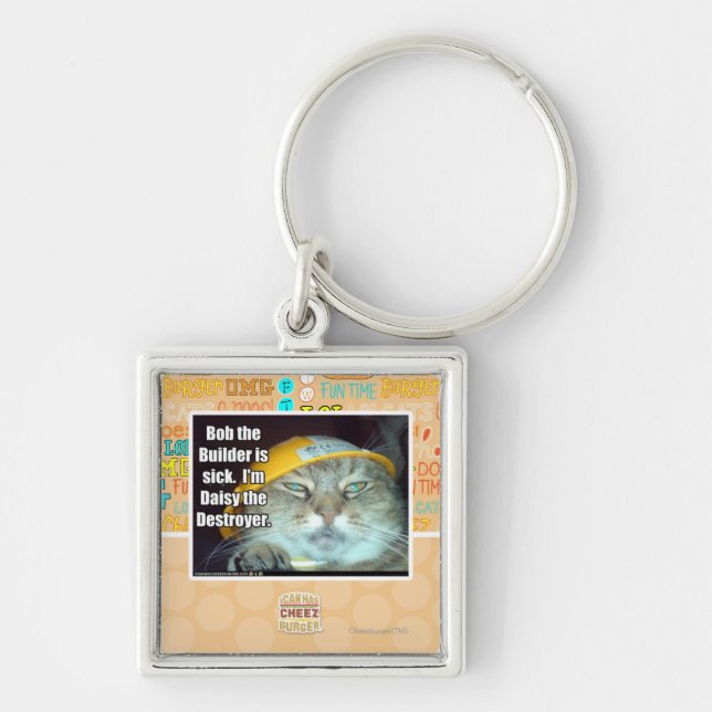 Bob the Builder is sick Key Ring (Front)