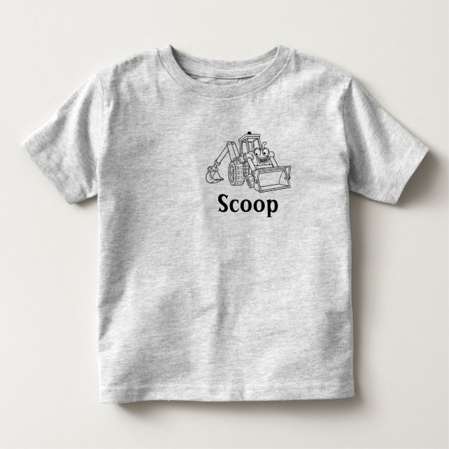 bob-the-builder, Scoop Toddler T-Shirt (Front)