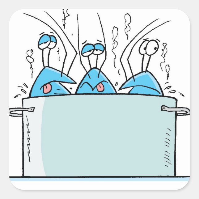 Bob The Crayfish Sticker (Front)