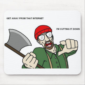 bob the lumberjack chandler mousemat