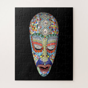 Bob, Why the Long Face? Mosaic Mask Jigsaw Puzzle